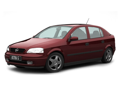 Ворсовые коврики на Opel Astra G 1998 - 2004 в Мытищах
