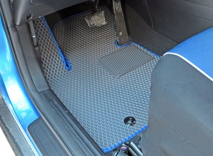 Ворсовые коврики на KIA Soul II 2014 - 2019 в Мытищах