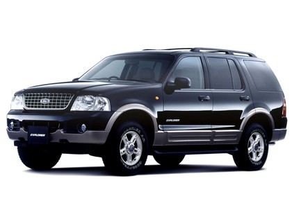 Ворсовые коврики на Ford Explorer III 2001 - 2006 в Мытищах