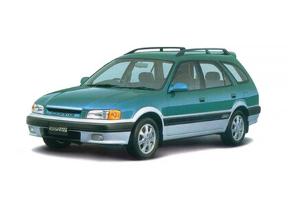 Ворсовые коврики на Toyota Sprinter Carib (E11) 1995 - 2002 в Мытищах