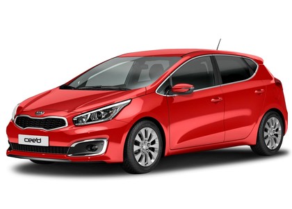 Ворсовые коврики на KIA Ceed II 2012 - 2018 в Мытищах