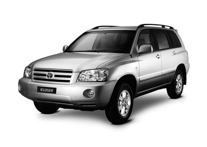 Ворсовые коврики на Toyota Kluger V 2000 - 2007 в Мытищах