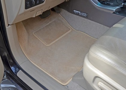 Ворсовые коврики на Toyota Land Cruiser Prado 120 2002 - 2009 в Мытищах