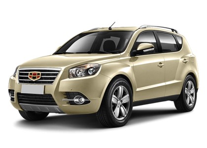 Ворсовые коврики на Geely Emgrand X7 первый рестайлинг 2016 - 2018 в Мытищах