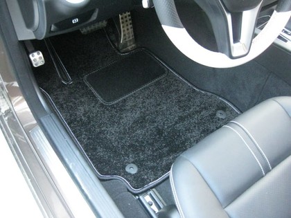 Ворсовые коврики на Mercedes C (W204) 2007 - 2015 в Мытищах