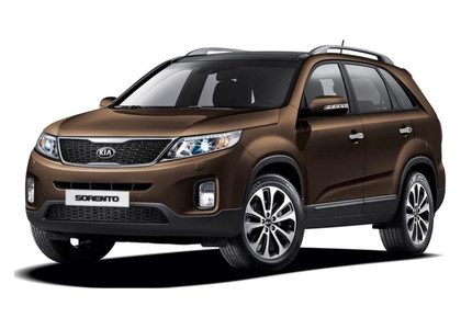 Ворсовые коврики на KIA Sorento II рестайлинг 2012 - 2021 в Мытищах